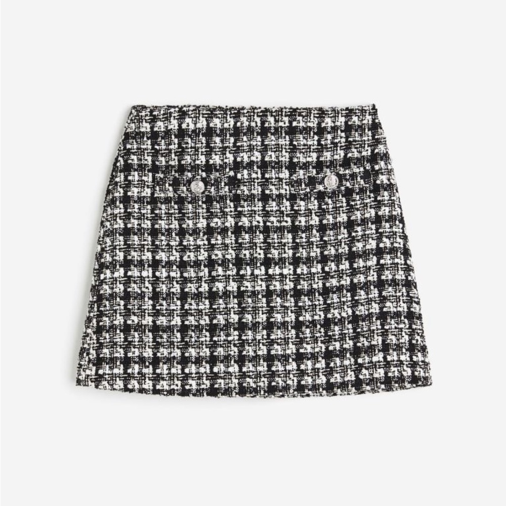 NWT H&M Boucle Skirt